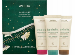Aveda AVEDA_SET Úleva od bolesti rukou Iconic Aromas Trio hydratační krém s vůní sladké třešně a mandlí 40ml + hydratační krém s uklidňujícím šamponem a vůní 40ml + hydratační krém s povzbuzující vůní rozmarýnu a máty 40ml