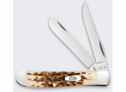 Pouzdro Mini Trapper SS zavírací nůž Amber Bone