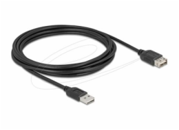 Delock&nbsp;-&nbsp;Prodlužovací&nbsp;šnura&nbsp;USB&nbsp;-&nbsp;USB&nbsp;(M)&nbsp;reverzní&nbsp;do&nbsp;USB&nbsp;(F)&nbsp;reverzní&nbsp;-&nbsp;USB&nbsp;2.0&nbsp;-&nbsp;3&nbsp;m&nbsp;-&nbsp;easy&nbsp;USB&nbsp;-&nbsp;cerná