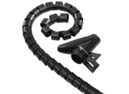 Hama 00020603 Kabelový svazek Tubus Easy Cover 1,5m, 30mm černý