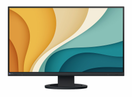 EIZO FlexScan EV2720S-BK - S FlexStand - LED monitor - 27" - 2560 x 1440 WQHD - IPS - 350 cd/m? - 1500:1 - 5 ms - HDMI, DisplayPort, USB-C - reproduktory - černá