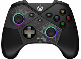 MSI OVLADAČ FORCE PRO W Černý USB 2.0 Gamepad Analogový/digitální Android, PC, Xbox One S, Xbox One X, Xbox Series S, Xbox Series X