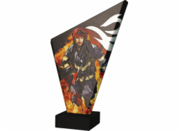 Victoria Sport Glass Trophy na mramorovém podstavci - HAŠENÍ - HASIČI