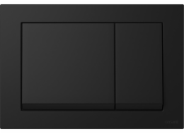 NoName Splachovací tlačítko K97-0574 / CERSANIT / ENTER II / ČERNÝ MATNÝ TLAČÍTKO /