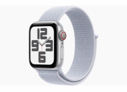 Apple Watch SE Cell/44mm/Silver/Sport Band/Blue Cloud