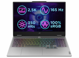 Lenovo LOQ/15IRX10/i7-14700HX/15,6"/QHD/32GB/1TB/RTX 5060/bez OS/Gray/2R