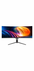 Dahua DHI-LM49-EW410CA - LED monitor - hraní her - zakřivená - 49" - 5120 x 1440 @ 120 Hz - VA - 400 cd/m? - 3000:1 - 1 ms - HDMI, DisplayPort, USB-C - reproduktory - černá