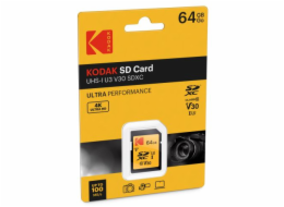 Kodak SDXC 64GB UHS-I U3 V30 Ultra Performance