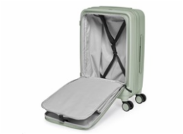Acer Barcelona luggage 20", světle zelený , pevný cestovní kufr, materiál: 100% recyklovaný PET, TSA kombinační zámek, p