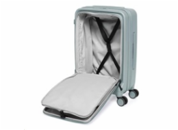 Acer Barcelona luggage 20", světle modrý, pevný cestovní kufr, materiál: 100% recyklovaný PET, TSA kombinační zámek, pře