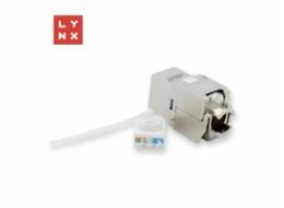 LYNX keystone STP Cat6, samozařezávací, stříbrný