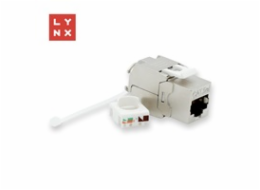LYNX keystone STP Cat5e, samozařezávací, stříbrný