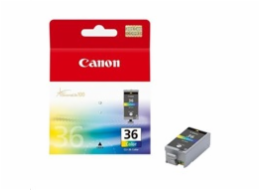 BAZAR - Canon náhradní kazeta barevná INK CLI-36 pro tiskárnu Canon systém 3mk All-Safe, poškozený obal