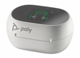 BAZAR - Poly Voyager Free 60+ bluetooth headset, USB-C adaptér, dotykové nabíjecí pouzdro, bílá - Rozbaleno (Kompl