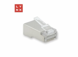 LYNX konektor STP Cat5e, 30µ, 100ks