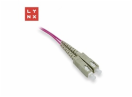 LYNX duplexní patch kabel MM, OM4, SC/SC, 50/125µm, 10m