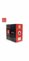 LYNX UTP kabel Cat5e, LSOH, celoměděný, vnitřní, šedý, box 305m
