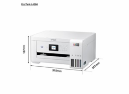 BAZAR - EPSON tiskárna ink EcoTank L4266, 3v1, A4, 1440x5760dpi, 33ppm, USB, Wi-Fi, bílá (poškozený obal)