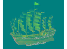 Woodcraft Dřevěné 3D puzzle loď plachetnice P131