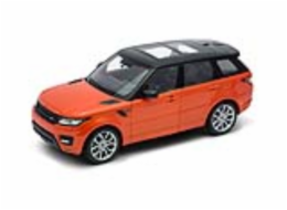 Welly - Range Rover Sport  model 1:34 červený chilli