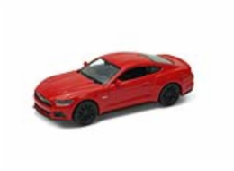 Welly - Ford Mustang GT (2015) model 1:34 červený