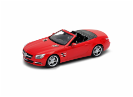 Welly&nbsp;Mercedes-Benz&nbsp;SL500&nbsp;(2012)&nbsp;1:24&nbsp;kabriolet&nbsp;červený