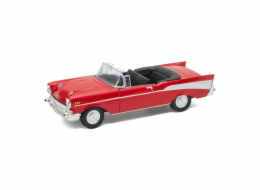 Welly Chevrolet Bel Air (1957) 1:34 kabriolet červený