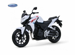 Welly - Motocykl Honda CB500F model 1:10 bílá