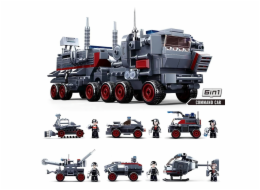 Sluban Space War M38-B0926 Velitelské vozidlo 1 část