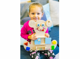 Beloved Boards Vzdělávací medvídek BUSY BOARD - MINI