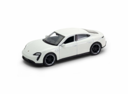 Welly Porsche Taycan Turbo S 1:34 bledě modré