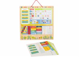 small foot Edukativní týdenní plánovač magnetický