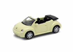 Welly&nbsp;Volkswagen&nbsp;New&nbsp;Beetle&nbsp;1:34&nbsp;kabriolet&nbsp;béžový