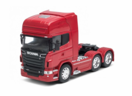 Welly&nbsp;Tahač&nbsp;Scania&nbsp;V8&nbsp;R730&nbsp;1:32&nbsp;červený
