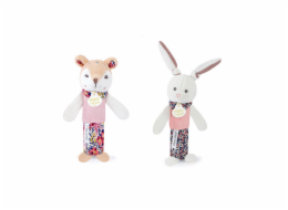 Doudou Chrastítko pískací 17 cm 1 ks Doudou Chrastítko pískací 17 cm 1 ks