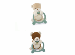 Doudou Plyšová hračka s kousátkem HOULAHOP 1 ks Medvěd