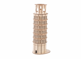 Woodcraft Dřevěné 3D puzzle Šikmá Věž V Pise