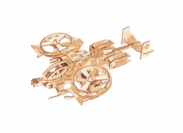 Woodcraft Dřevěné 3D puzzle RDA bitevní vrtulník