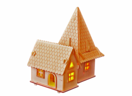 Woodcraft Dřevěné 3D puzzle Evropská vila D