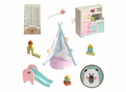 2Kids Toys miniatura domečku Duhový dům