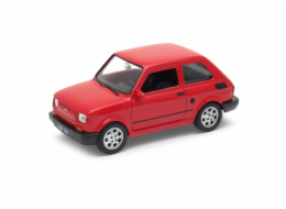 Welly Fiat 126 Maluch 1:34  červená
