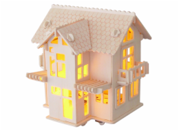 Woodcraft Dřevěné 3D puzzle Evropská vila C