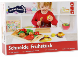 small foot Dřevěné krájecí potraviny snídaně