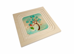 Hess Dřevěné puzzle roční období