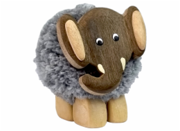 2Kids Toys Dřevěná figurka XL pompon Slon