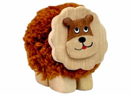 2Kids Toys Dřevěná figurka XL pompon Lev