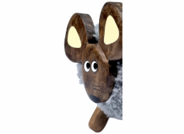 2Kids Toys Dřevěná figurka XL pompon Myš