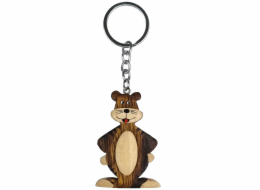 2Kids Toys Dřevěná klíčenka velká Tygr