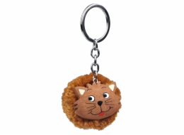 2Kids Toys Dřevěná klíčenka pompon Kočka