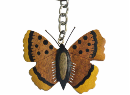 2Kids Toys Dřevěná klíčenka velká Motýl